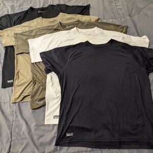 Lot of 5 Under Armour Men's Tactical Tech T-Shirt 3XL